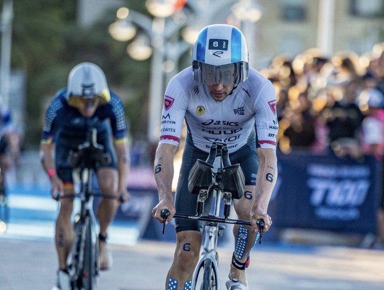 PTO/ Imagen del segmento ciclista en una prueba PTO