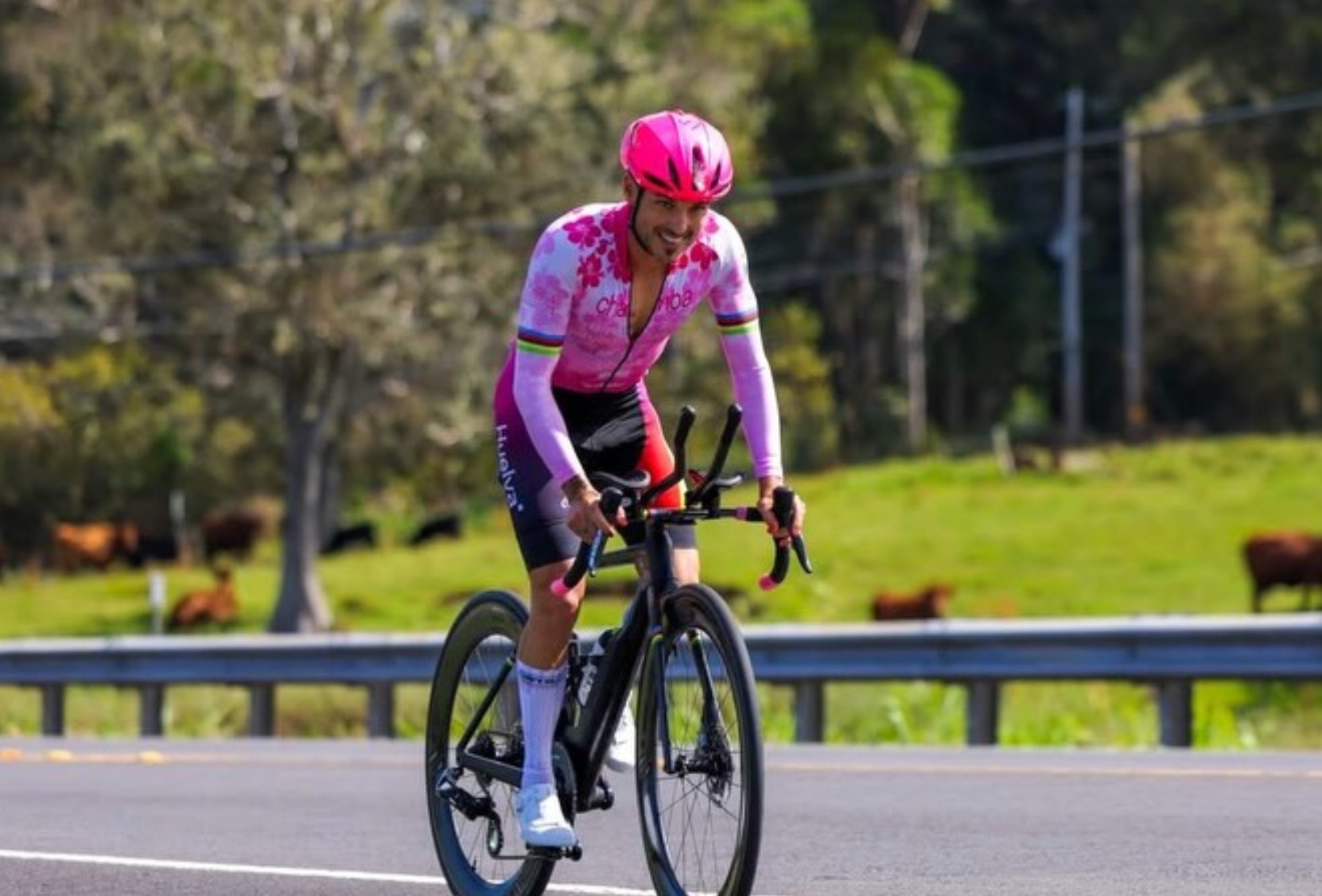 Instagram/ Imagen del Chamba en el Ultraman de Hawaii