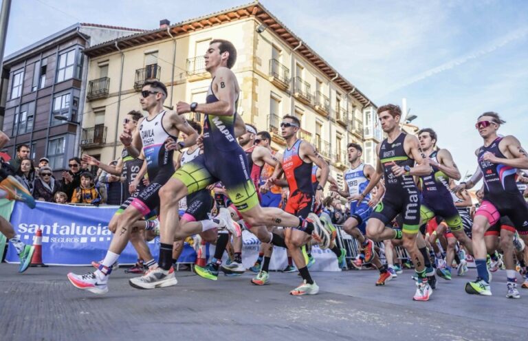 FETRI/ Imagen de un duatlón en Soria