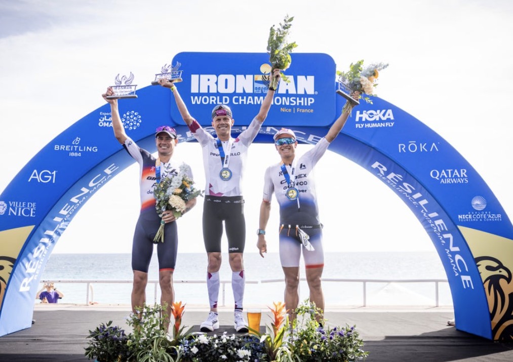 @gettyimages/Gustav Iden, Casper Stornes y Kristian Blummenfelt