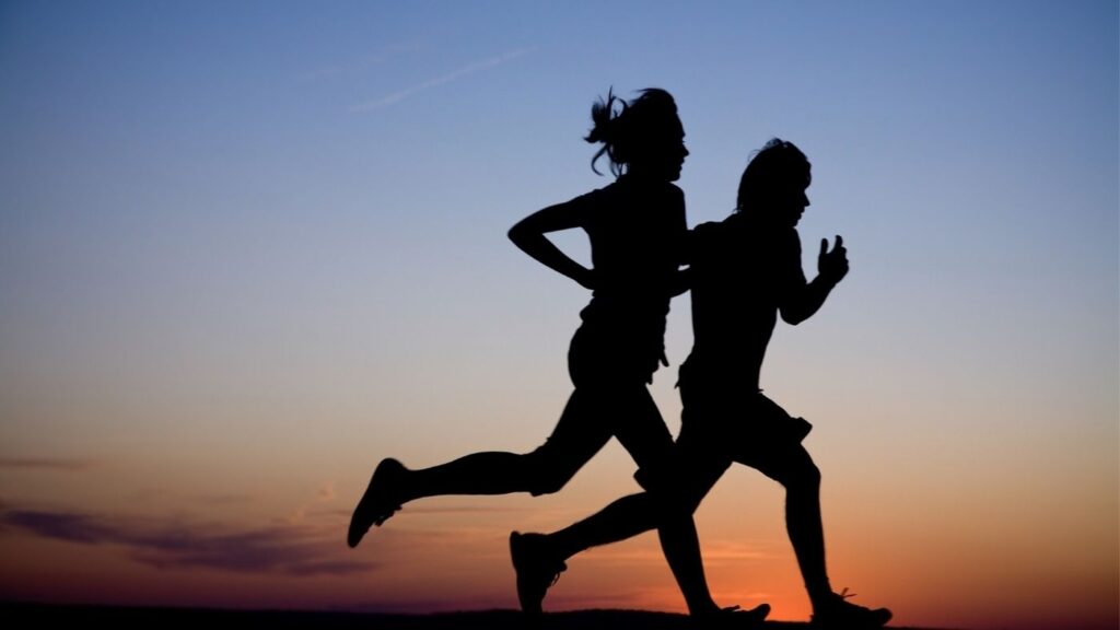 canva/ deportistas corriendo