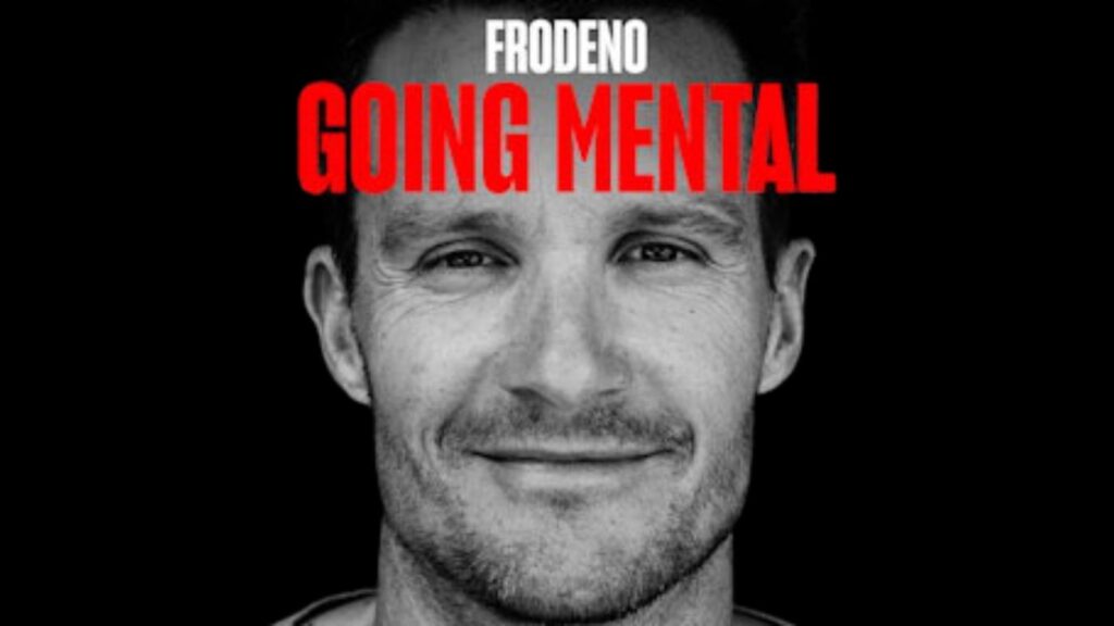 Jan Frodeno y Alistair Brownlee durante la grabación del podcast Frodeno Going Mental