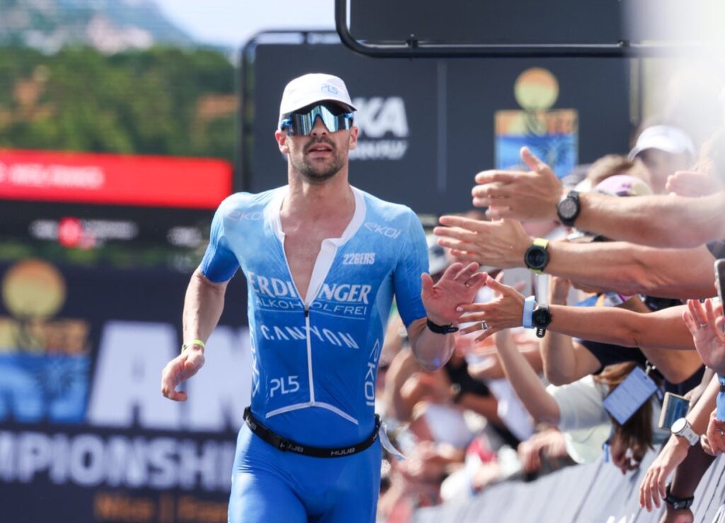 @gettyimages/ Imagen de Patrick Lange en un IRONMAN