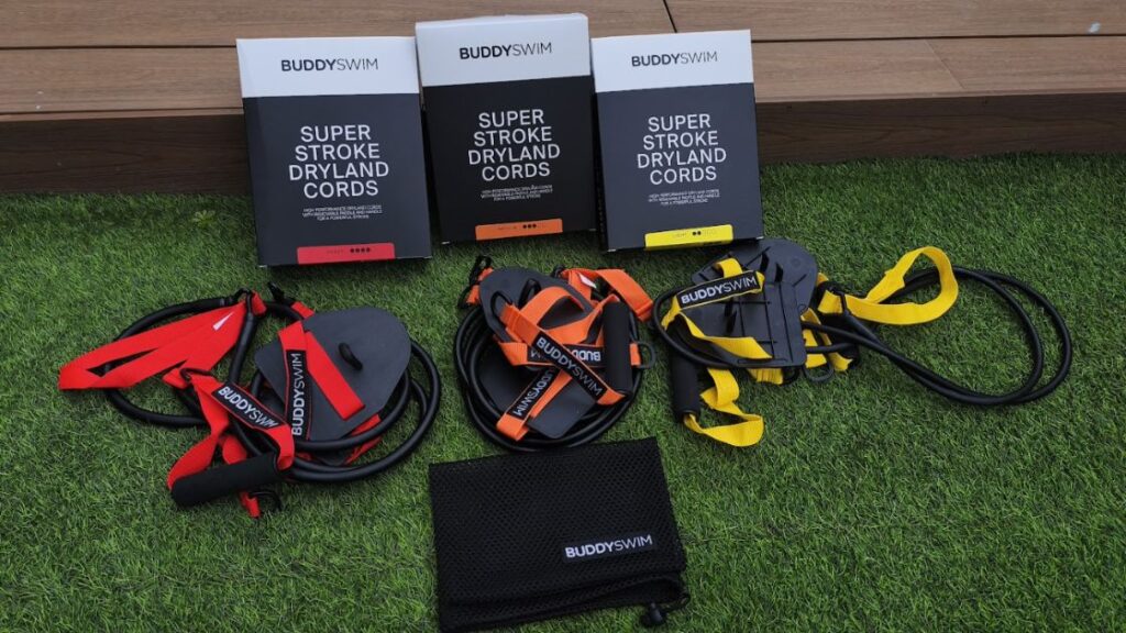 BuddySwim Super Stroke con resistencias Light, Medium y Heavy
