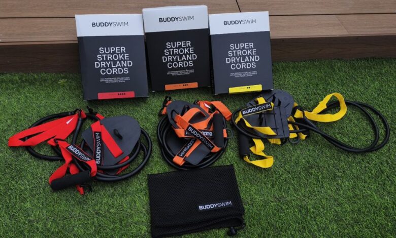 BuddySwim Super Stroke con resistencias Light, Medium y Heavy