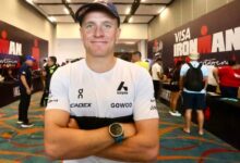 Kristian Blummenfelt prima di una gara IRONMAN