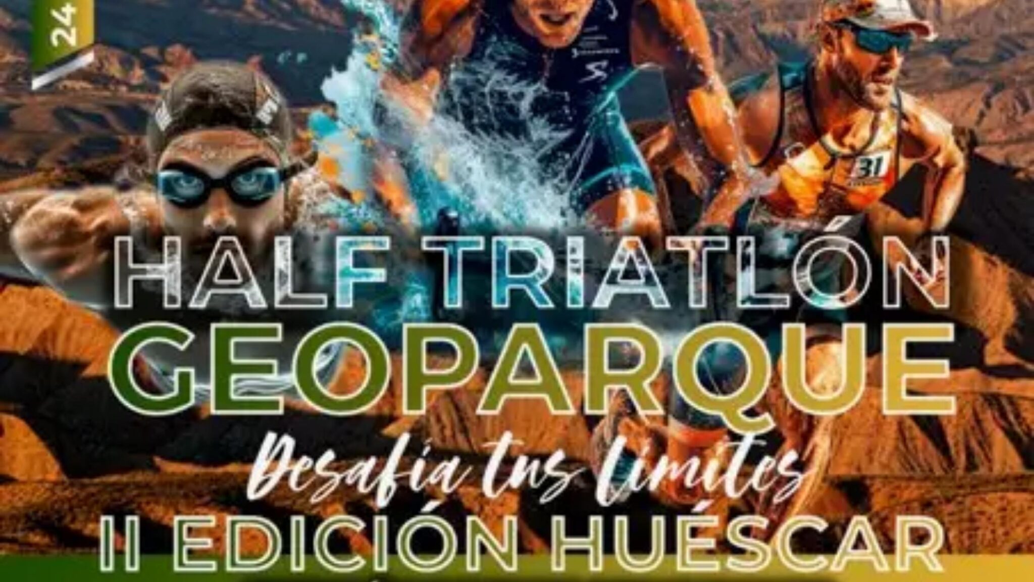 Cartel del II Desafío Geoparque de Granada 2026 en Huéscar