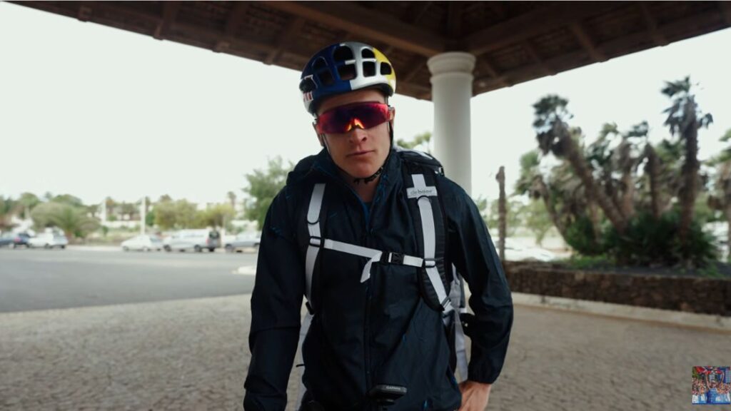 Kristian Blummenfelt durante su concentración de entrenamiento en Lanzarote antes del IRONMAN Nueva Zelanda 2026