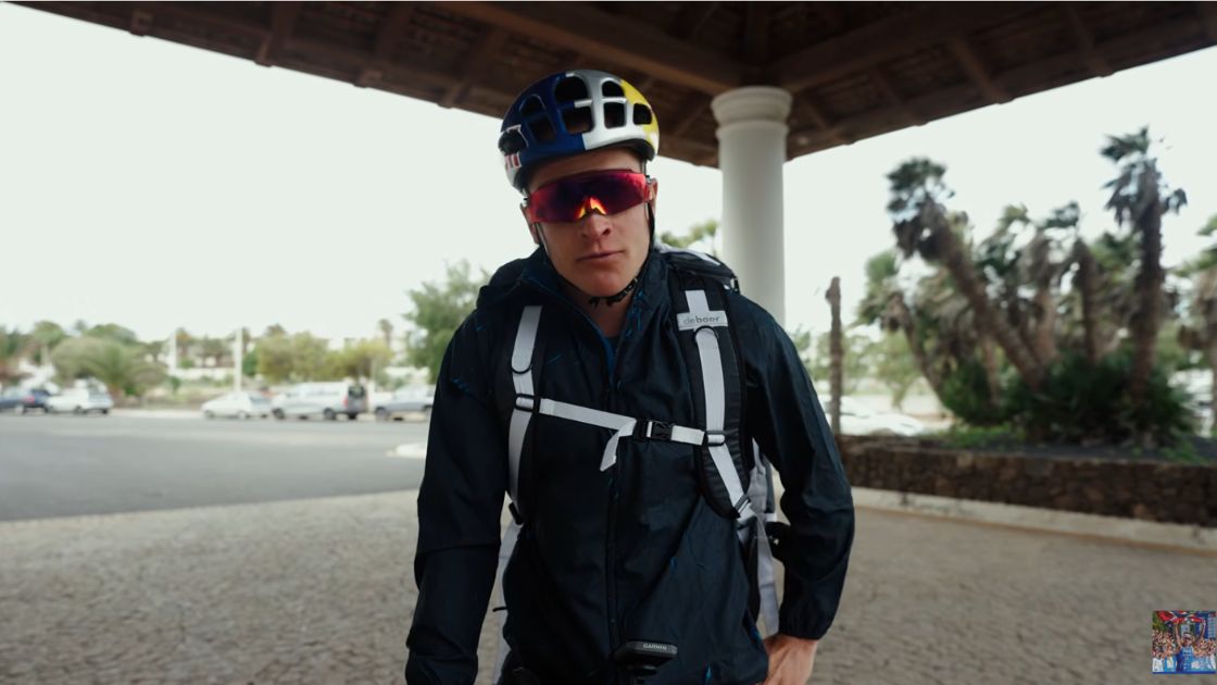 Kristian Blummenfelt durante su concentración de entrenamiento en Lanzarote antes del IRONMAN Nueva Zelanda 2026