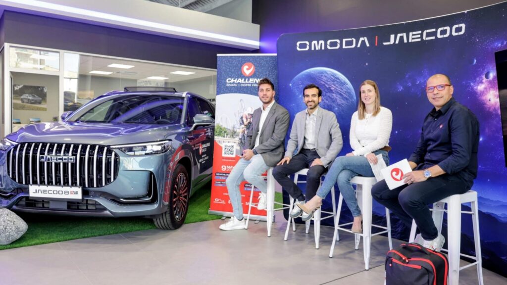 OMODA JAECOO presenta su acuerdo como vehículo oficial del Challenge Salou Costa Daurada 2026