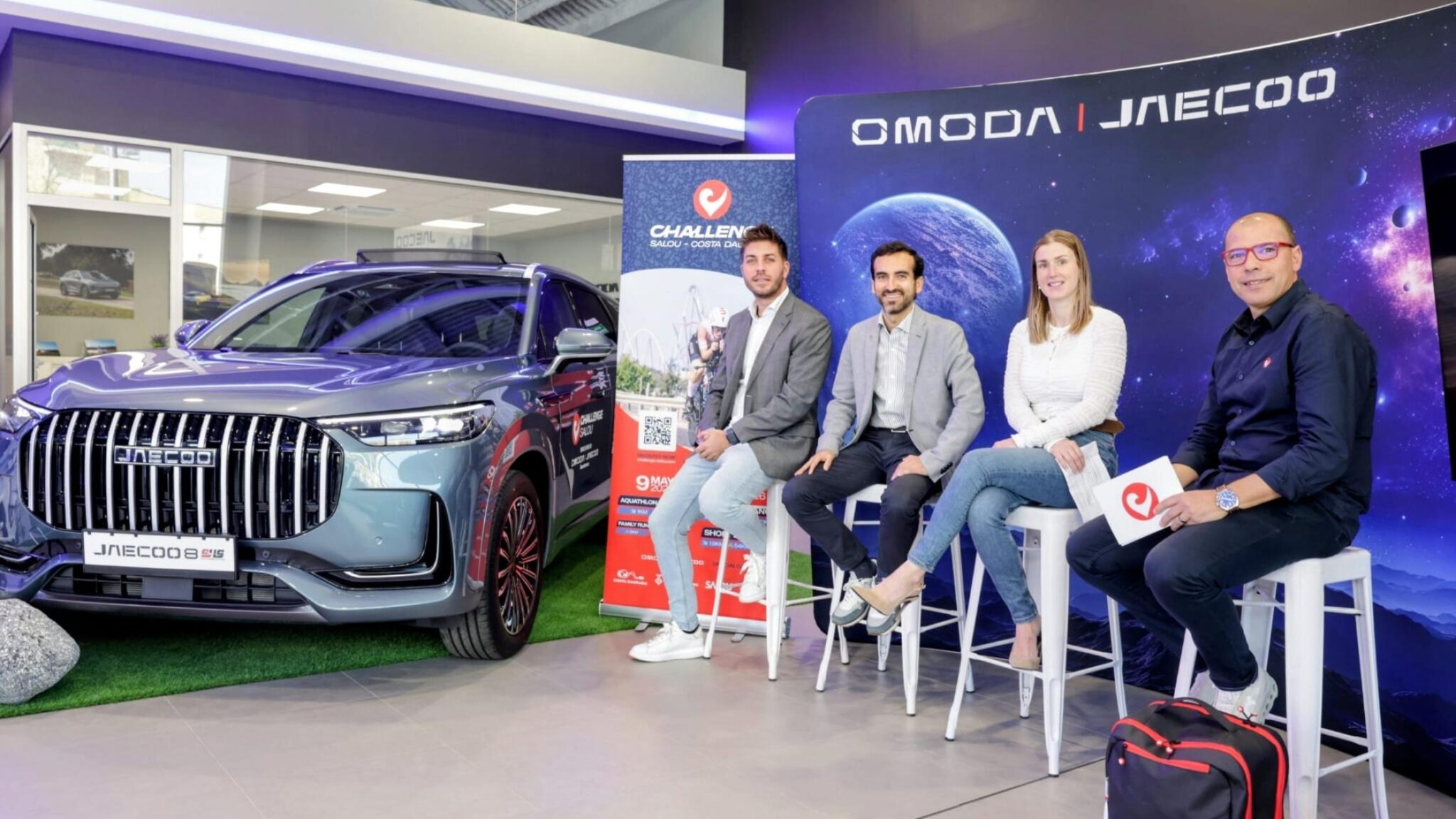 OMODA JAECOO presenta su acuerdo como vehículo oficial del Challenge Salou Costa Daurada 2026