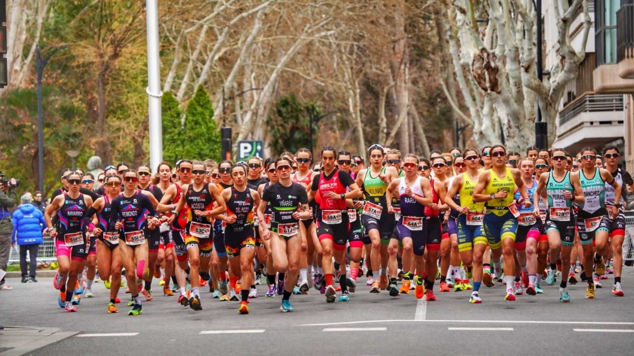 Salida femenina de la Liga Nacional de Clubes de Duatlón 2026 en Albacete