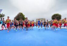 Salida de la Copa de Europa de Triatlón de Torremolinos 2026 en formato duatlón