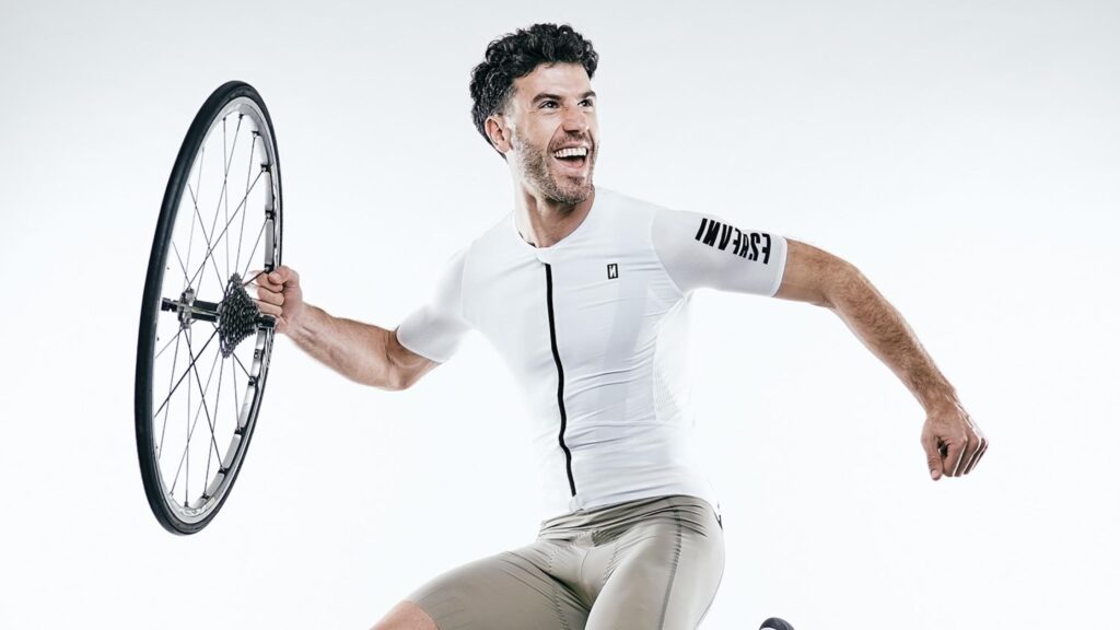 Maillot Inverse XPERT HAITI WHITE para ciclismo con calor