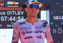 Magnus Ditlev tras competir en IRONMAN Sudáfrica