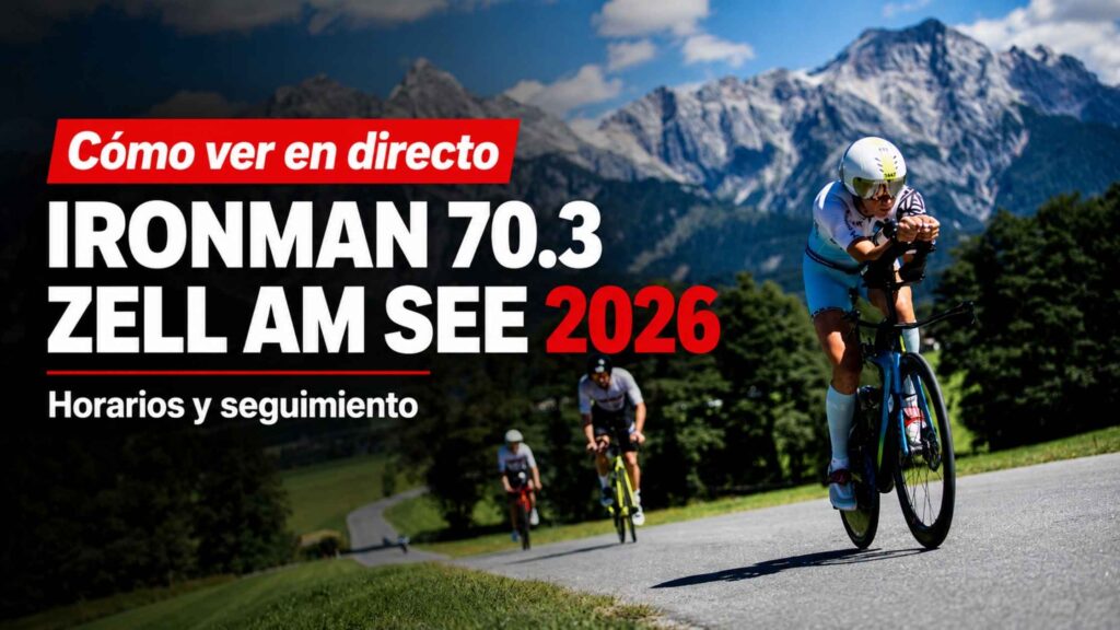 Cómo ver en directo el IRONMAN 70.3 Zell am See 2026