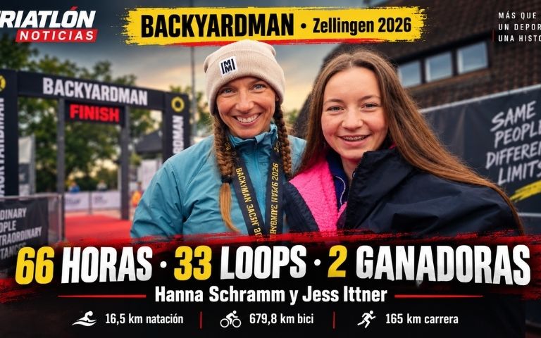 Creatividad del BACKYARDMAN 2026 con 66 horas, 33 loops y dos ganadoras