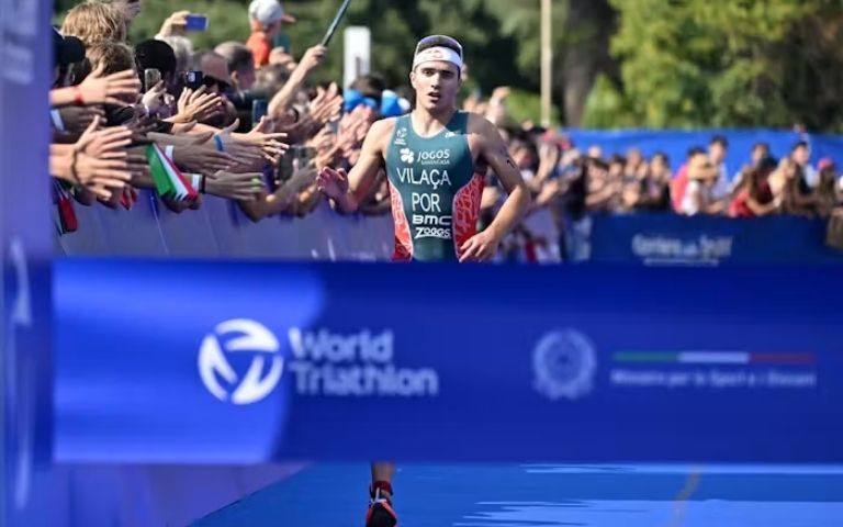 Vasco Vilaça durante la Gran Final WTCS Pontevedra 2026