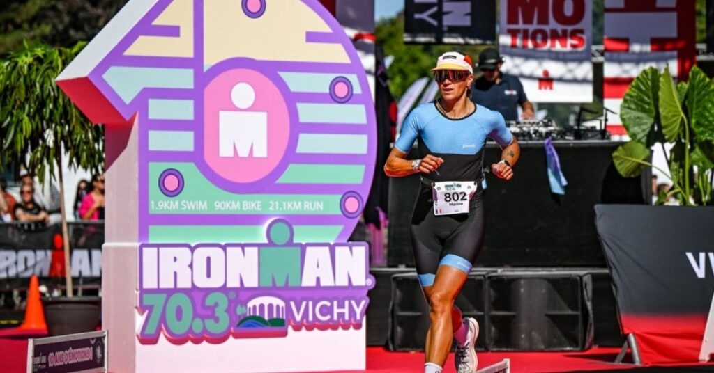 IRONMAN 70.3 Vichy durante la competición