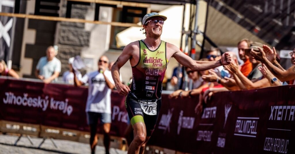 Nacho Gálvez durante el XTERRA World Cup de Prachatice 2026