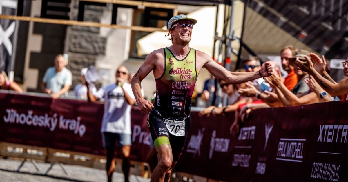 Nacho Gálvez durante el XTERRA World Cup de Prachatice 2026