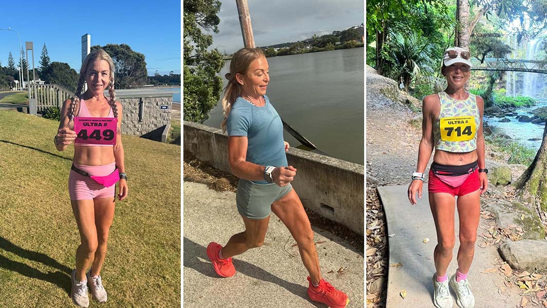 Shannon-Leigh Litt durante su reto de 1.000 días consecutivos corriendo ultramaratones